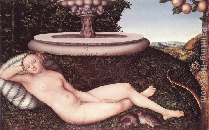Lucas Cranach the Elder The Nymph of the Fountain